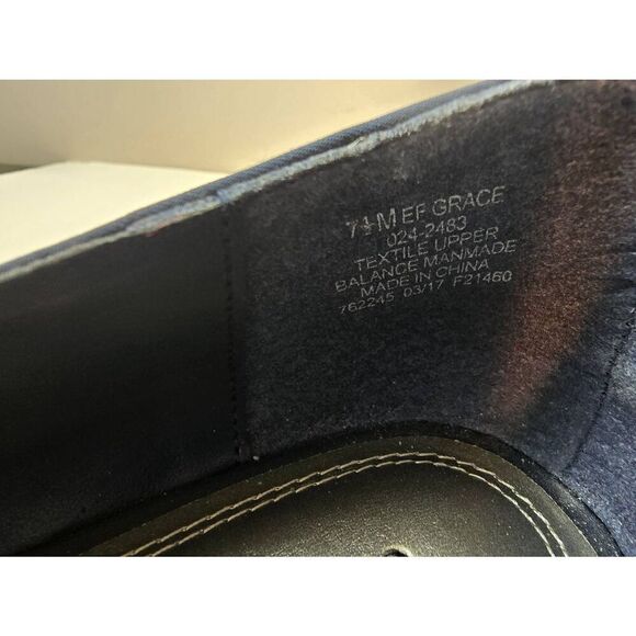 East 5th Grace Slip on Wedge Size 7.5 Navy - Picture 7 of 8